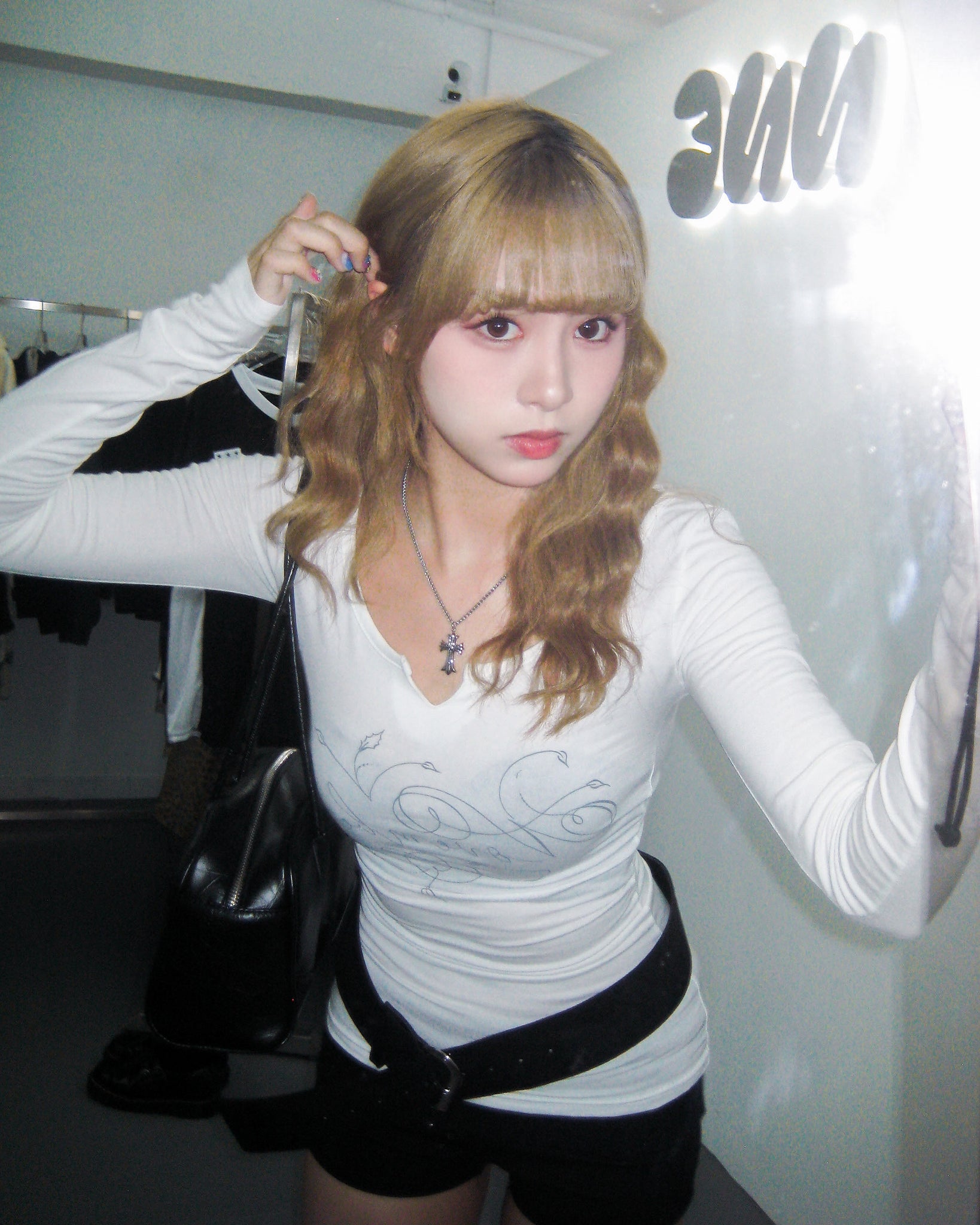 25NOV V-NECK LONG SLEEVE/ 2色