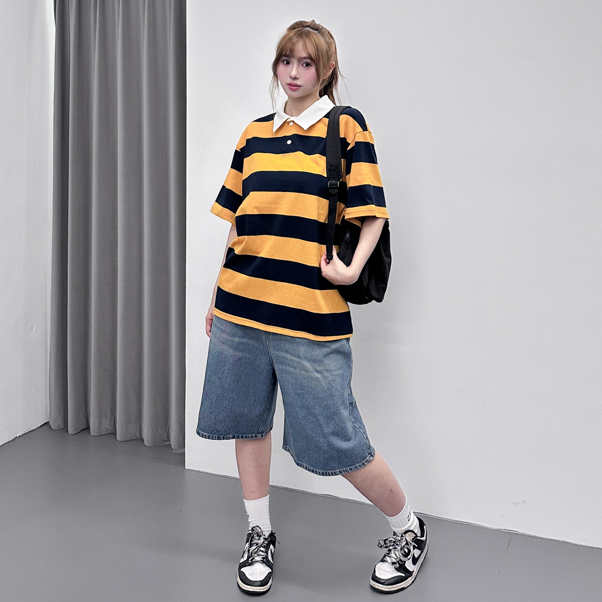 [BEST] 女生必入DAILY EASY BERMUDA DENIM PANTS/ 2色