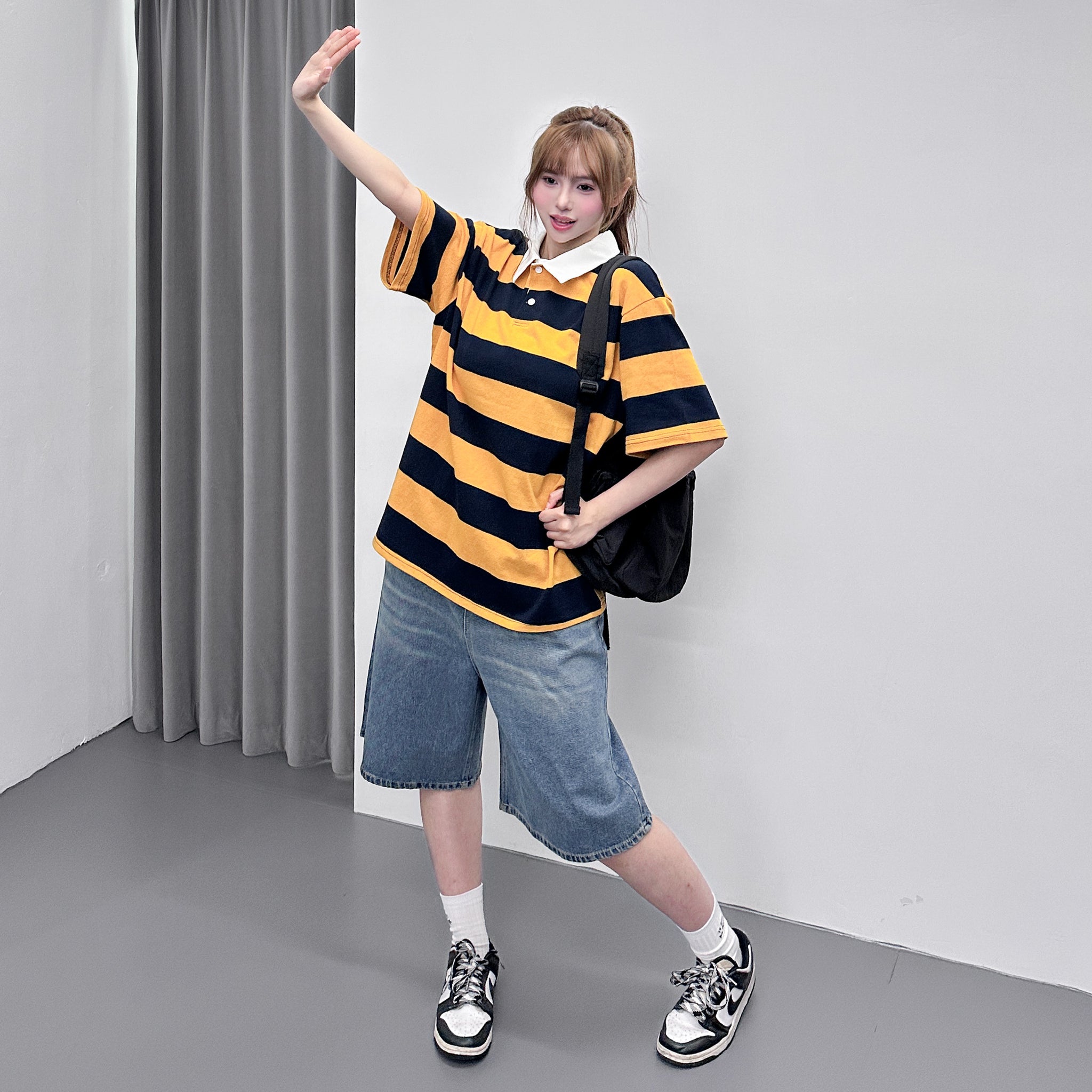 [BEST] 女生必入DAILY EASY BERMUDA DENIM PANTS/ 2色