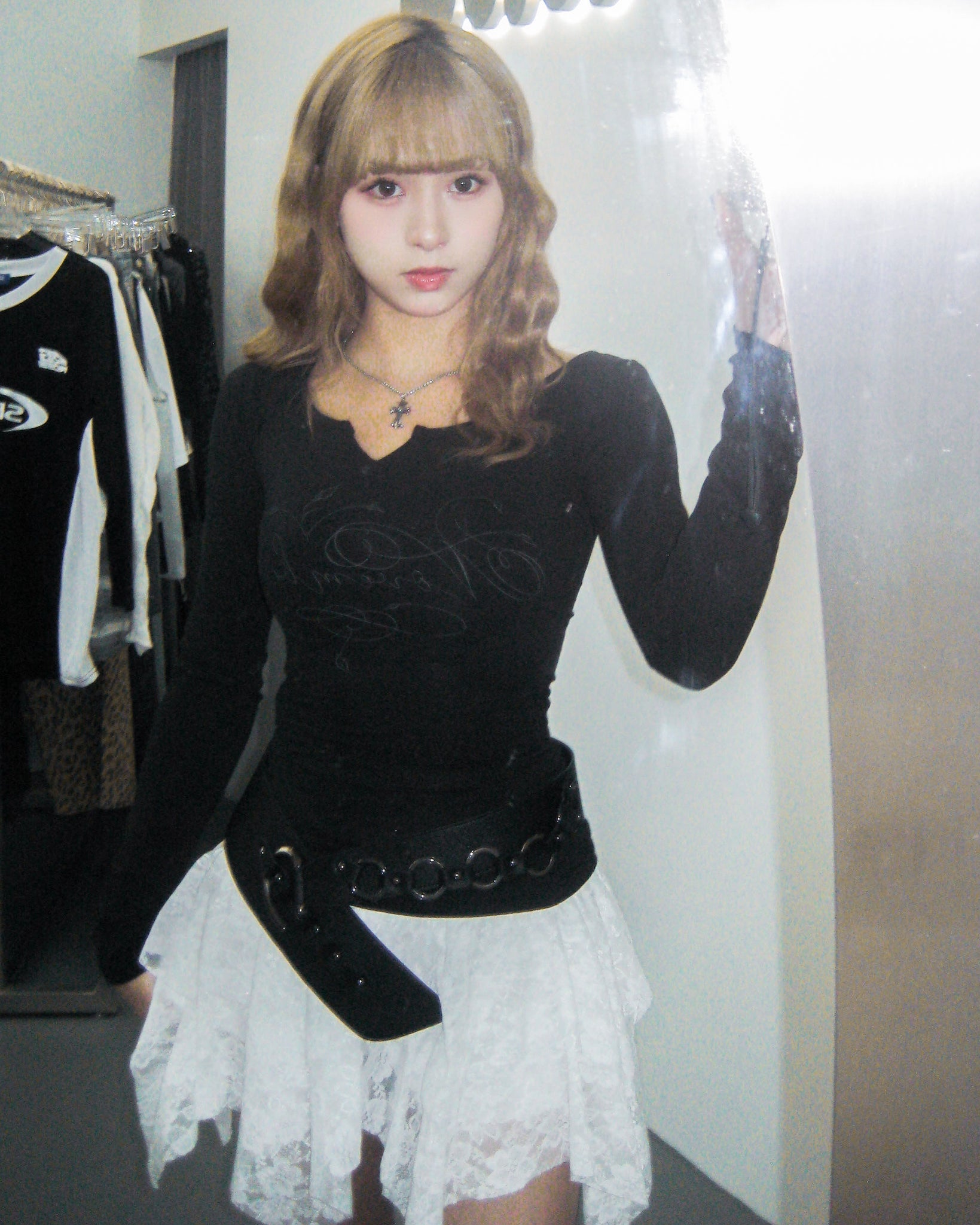 LYDIA LACE SKIRT PANTS/ 2色