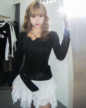 LYDIA LACE SKIRT PANTS/ 2色