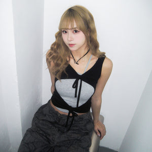[正反兩穿] TIE YOUR HEART TANK TOP/ 2色