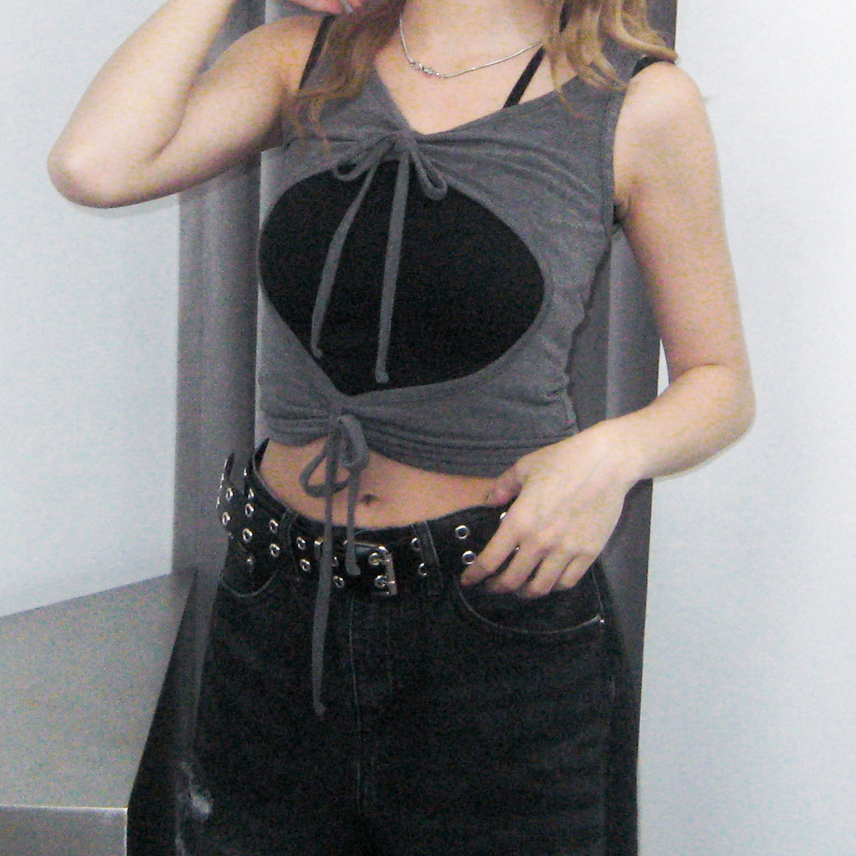 [正反兩穿] TIE YOUR HEART TANK TOP/ 2色