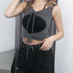 [正反兩穿] TIE YOUR HEART TANK TOP/ 2色