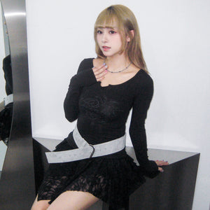 LYDIA LACE SKIRT PANTS/ 2色