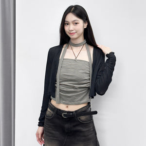 彈彈冰感木耳邊CARDIGAN/ 2色