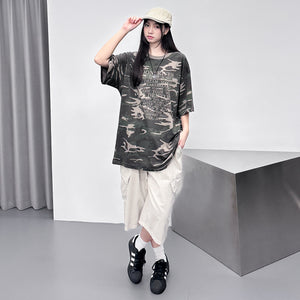 [UNISEX] PIGMENT CARGO BERMUDA PANTS/ 2色
