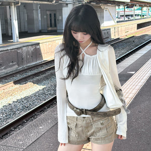 POCKET PIGMENT SHORTS/ 2色