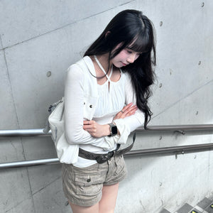 POCKET PIGMENT SHORTS/ 2色
