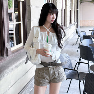 POCKET PIGMENT SHORTS/ 2色