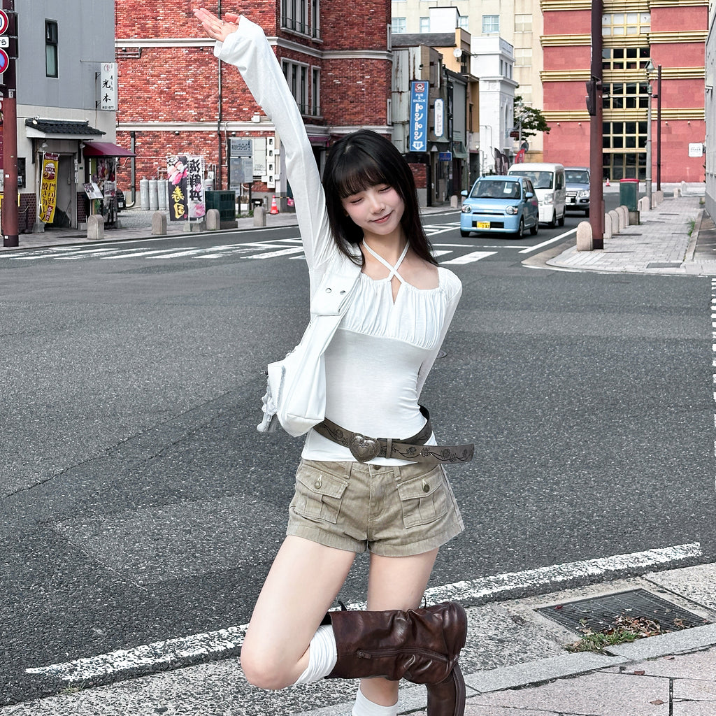 POCKET PIGMENT SHORTS/ 2色