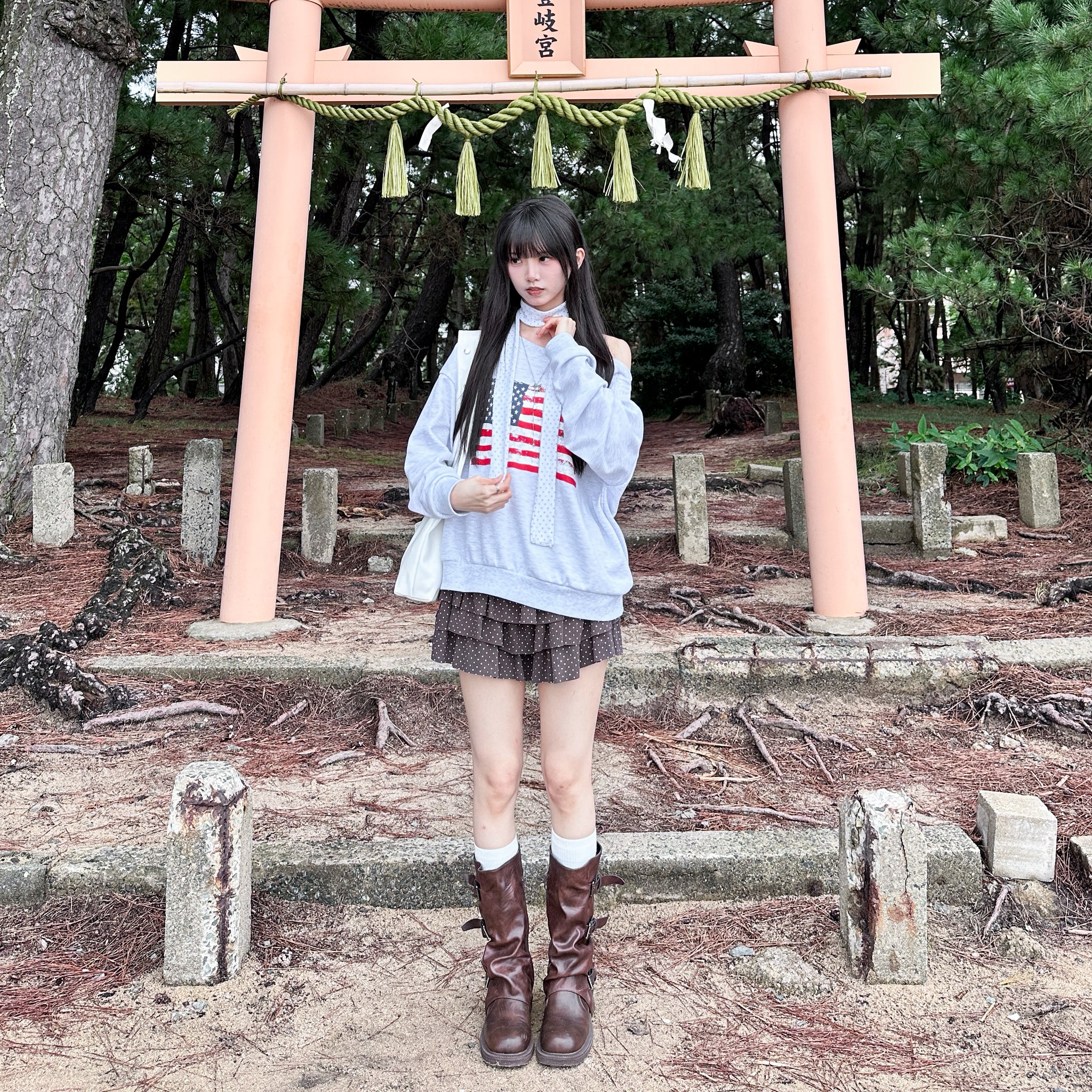 [萬能多用途!!] DOT DOT SCARF/ 2色