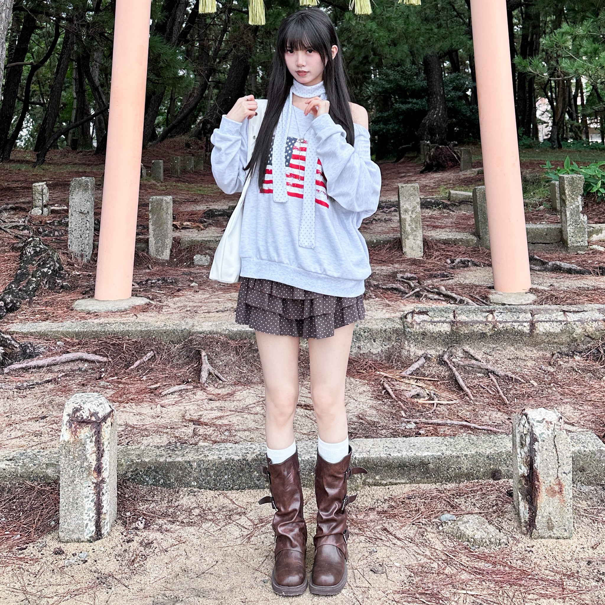 [萬能多用途!!] DOT DOT SCARF/ 2色