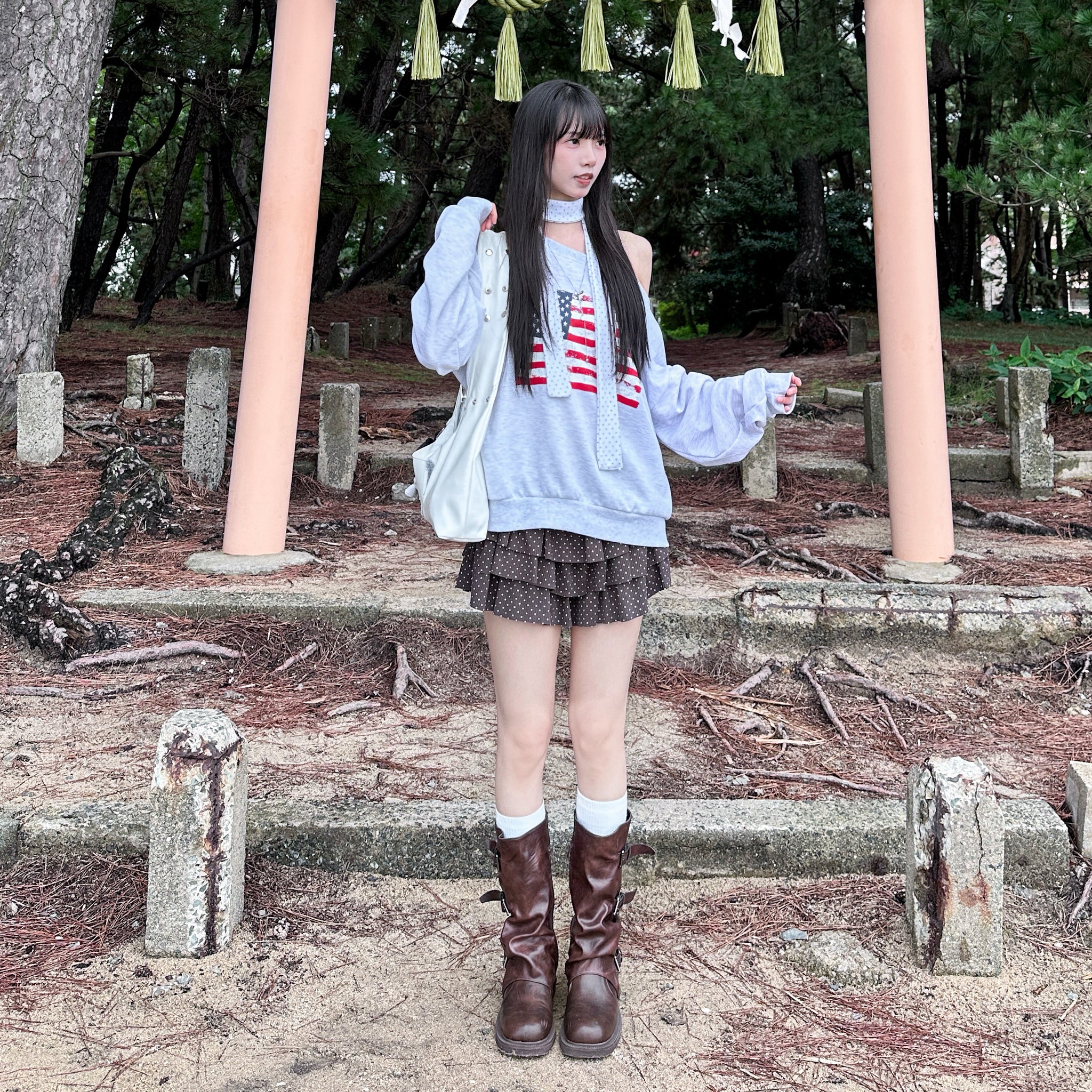 [萬能多用途!!] DOT DOT SCARF/ 2色