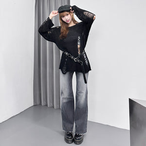 GROOVY DAMAGE KNIT/ 3色