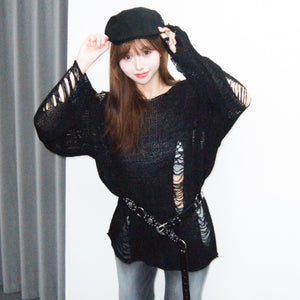 GROOVY DAMAGE KNIT/ 3色
