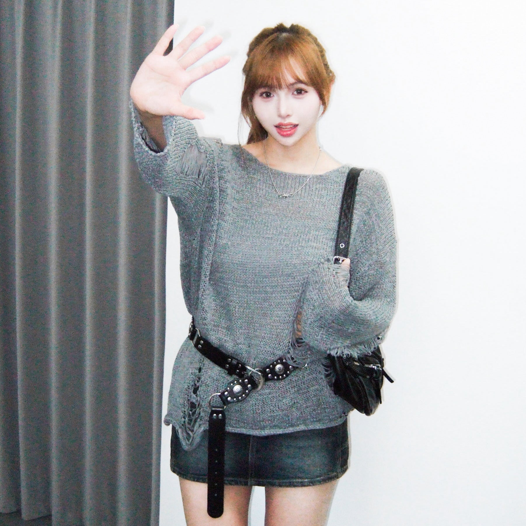 GROOVY DAMAGE KNIT/ 3色