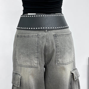 WESTERN STUDDED BELT/ 1色