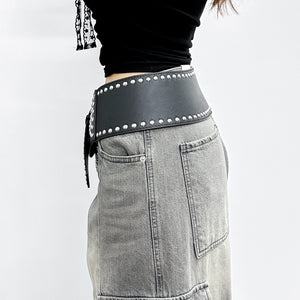 WESTERN STUDDED BELT/ 1色