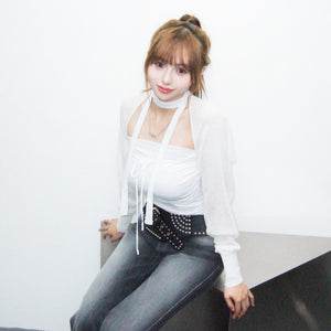 [SUMMER防曬必備] BOLERO CARDIGAN/ 2色