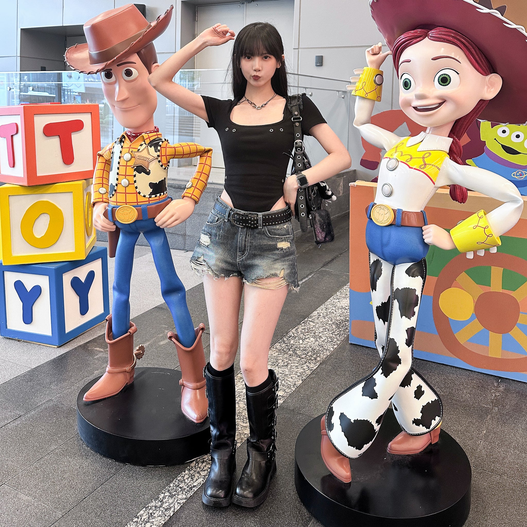 YUNA BODYSUIT CROP TEE/ 2色