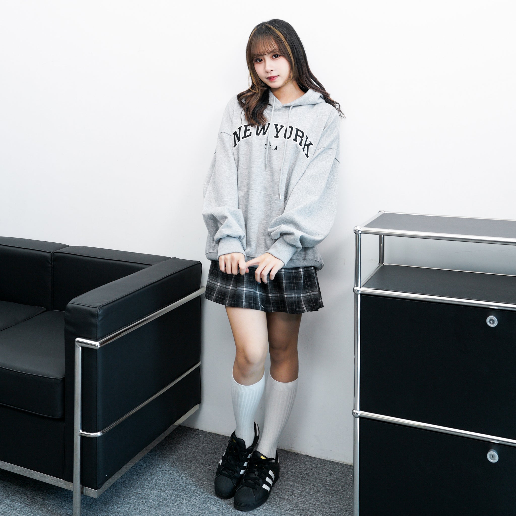 [UNISEX] BEST! NEW YORK HOODIE/ 3色