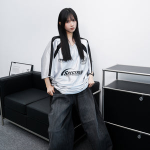 [UNISEX] 冰感透氣拼接SPECTRUM JERSEY TEE/ 3色