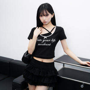 [可前後調轉] Unbalanced Sleeveless/ 3色