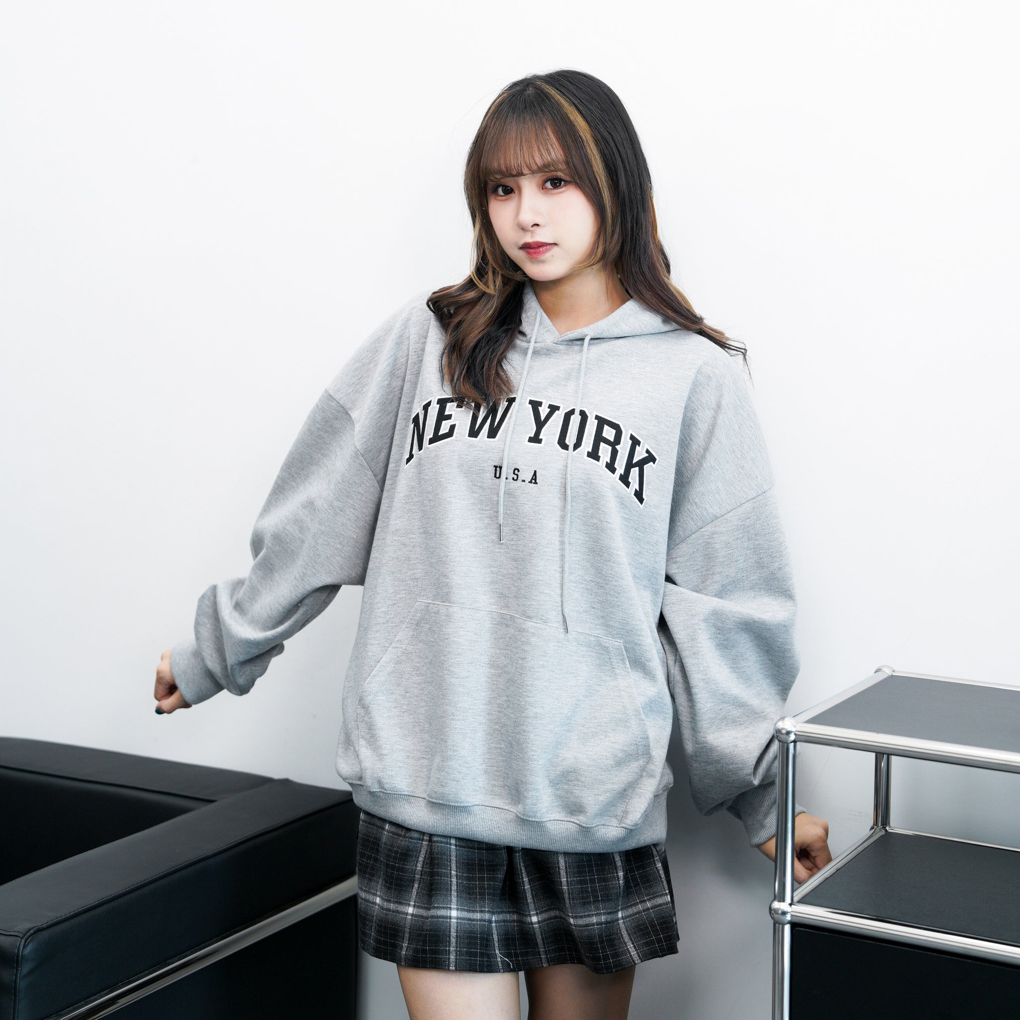 [UNISEX] BEST! NEW YORK HOODIE/ 3色