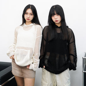 Brown Washed Denim Skirt/ 1色