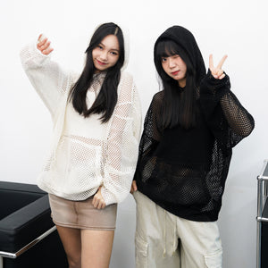 Brown Washed Denim Skirt/ 1色