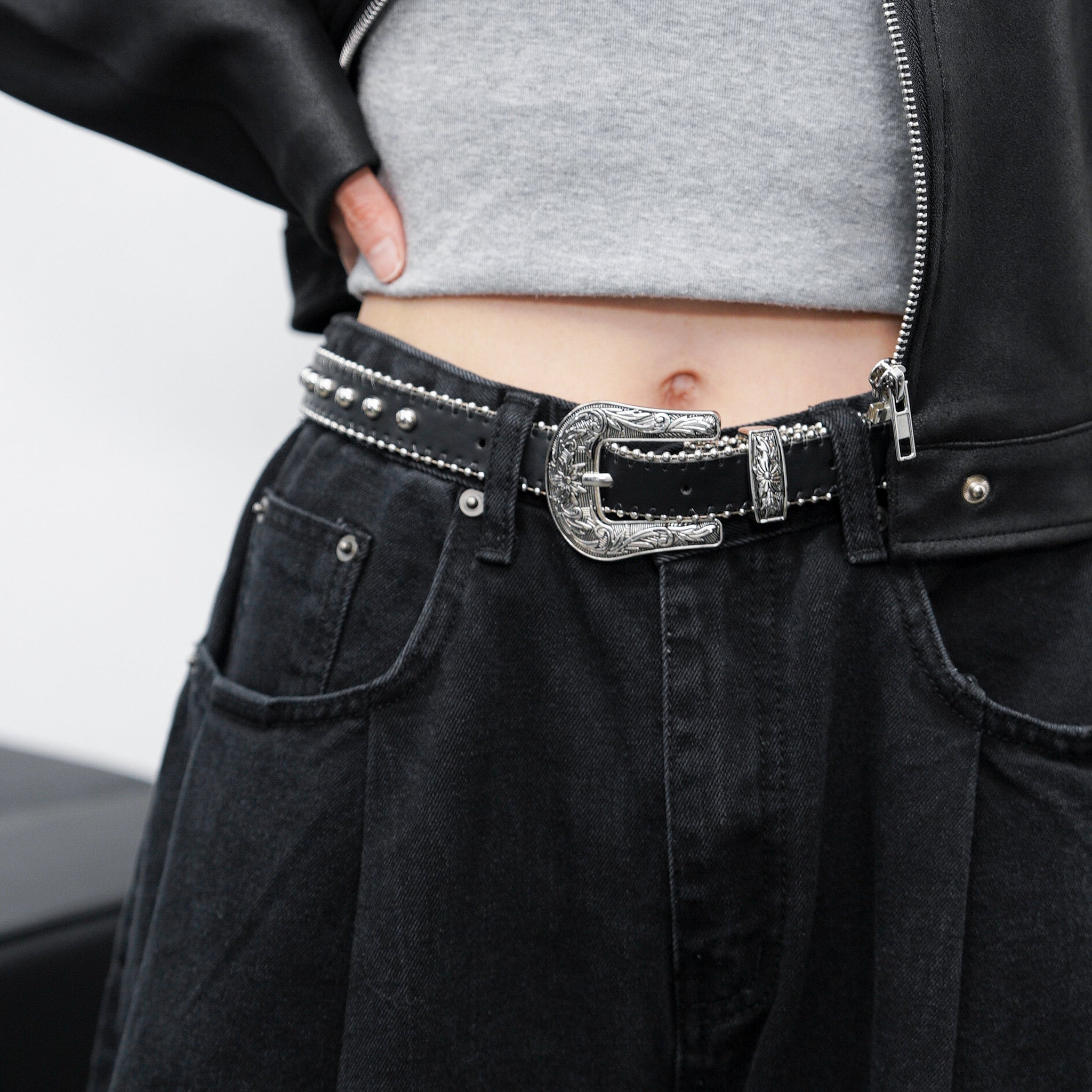 VINTAGE DIAMOND BELT/ 1色