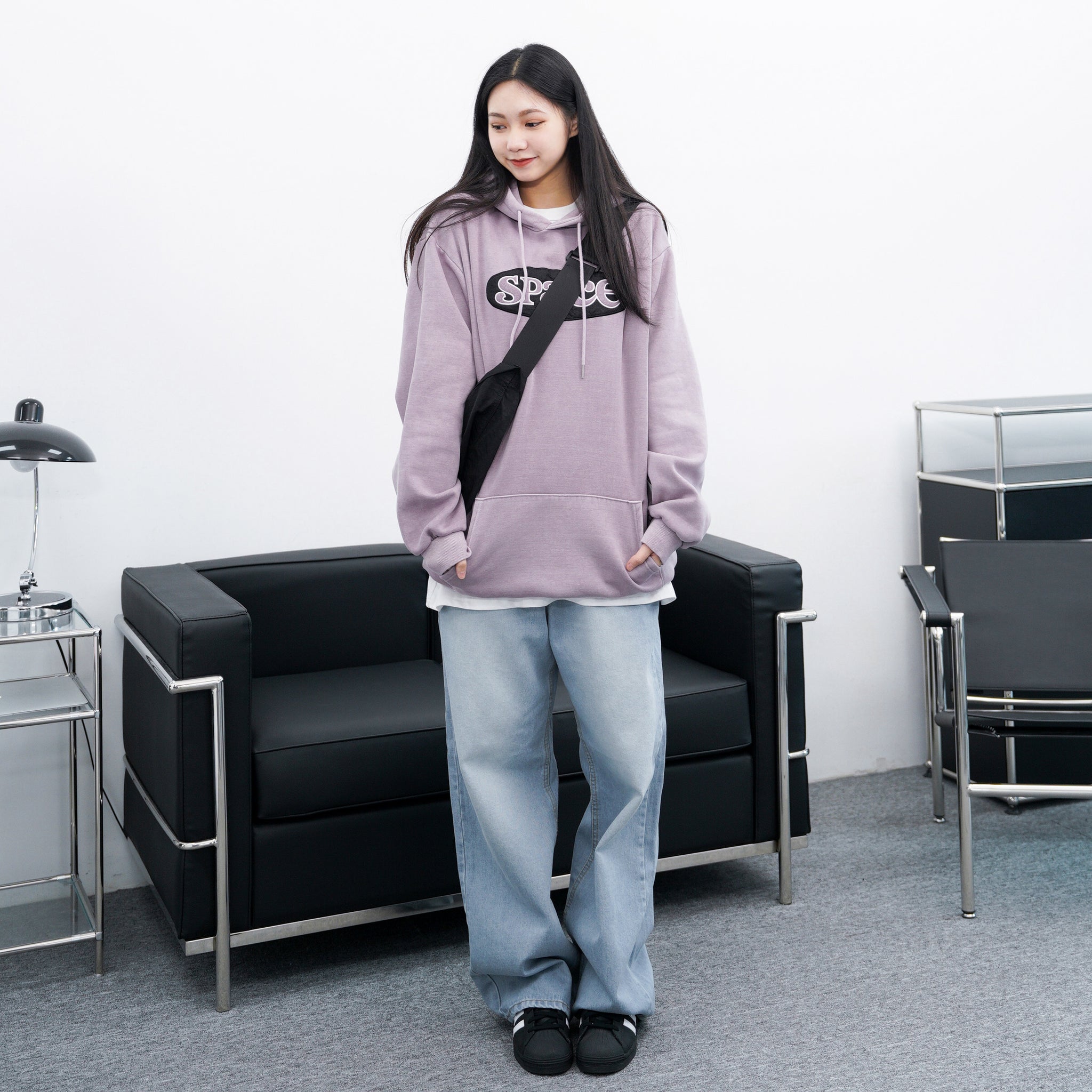 Routine High-waist Wide Denim Pants/ 2色