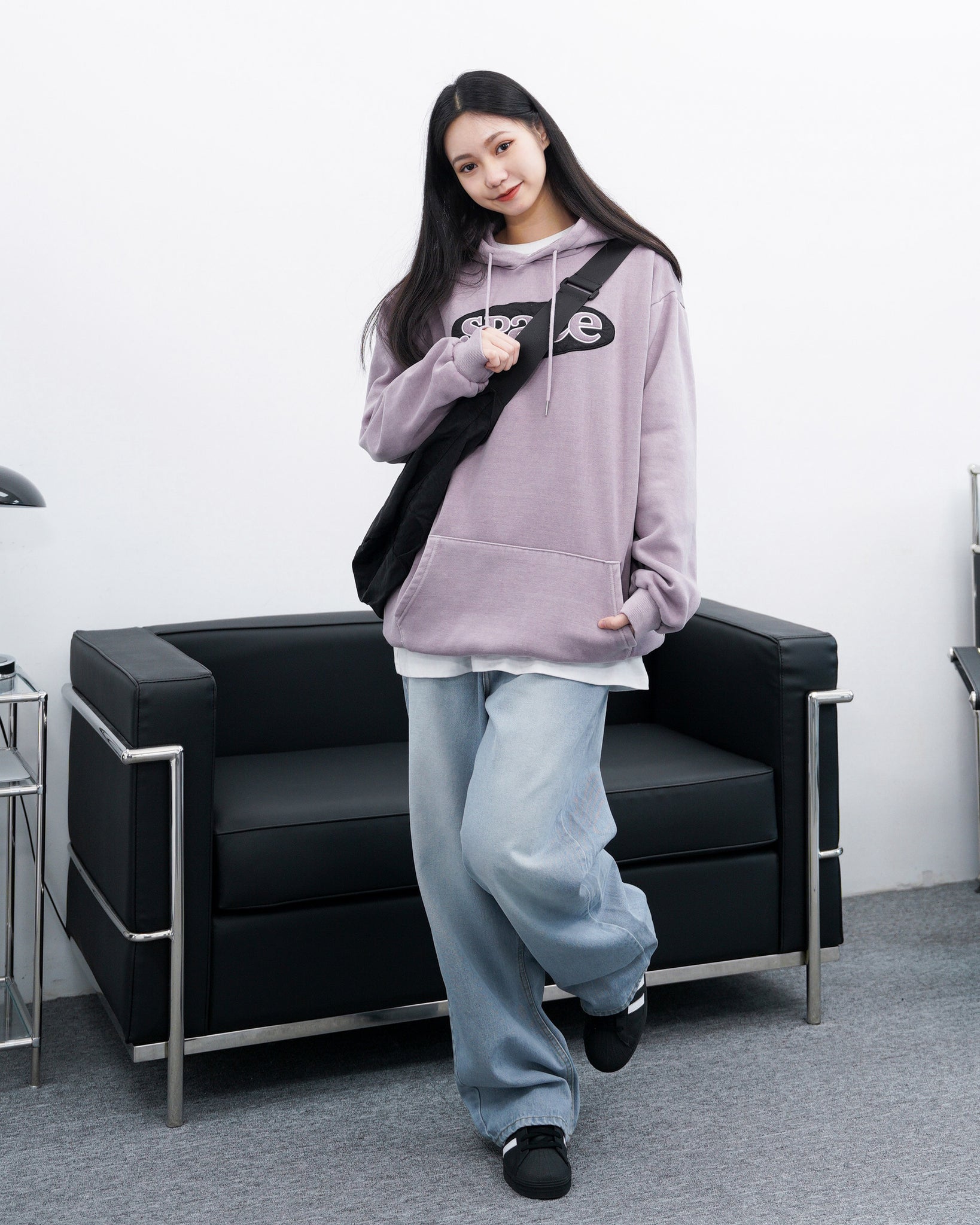 Routine High-waist Wide Denim Pants/ 2色