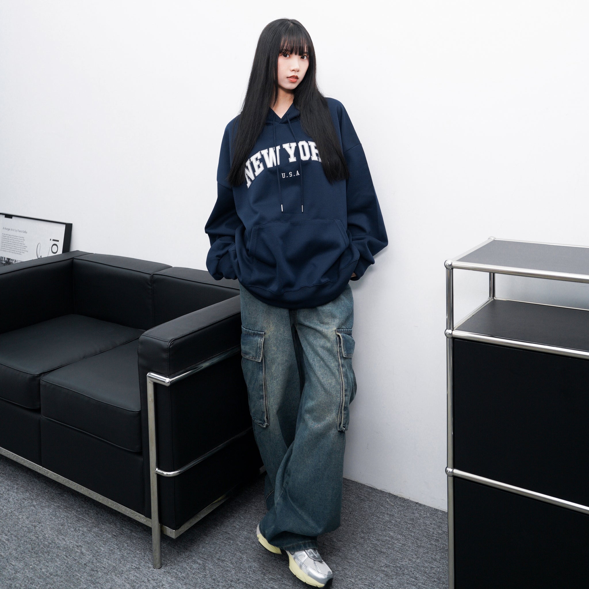[UNISEX] BEST! NEW YORK HOODIE/ 3色