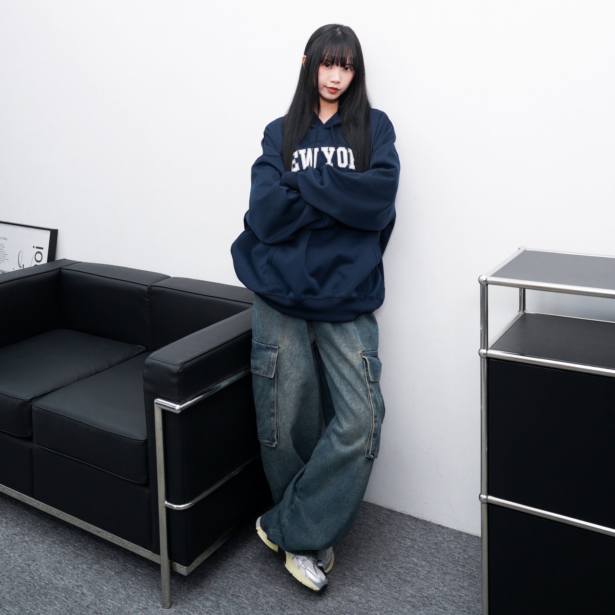 [UNISEX] BEST! NEW YORK HOODIE/ 3色