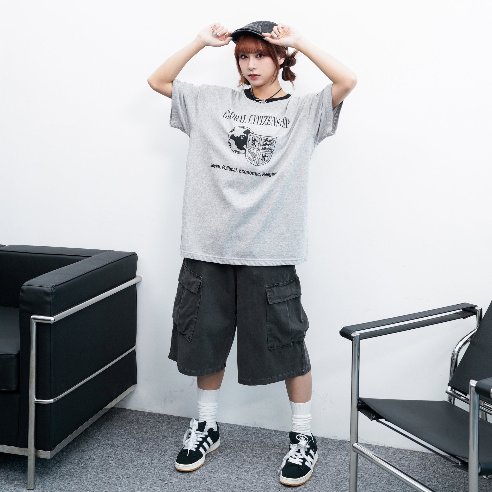 [UNISEX] PIGMENT HUNTING CAP/ 2色
