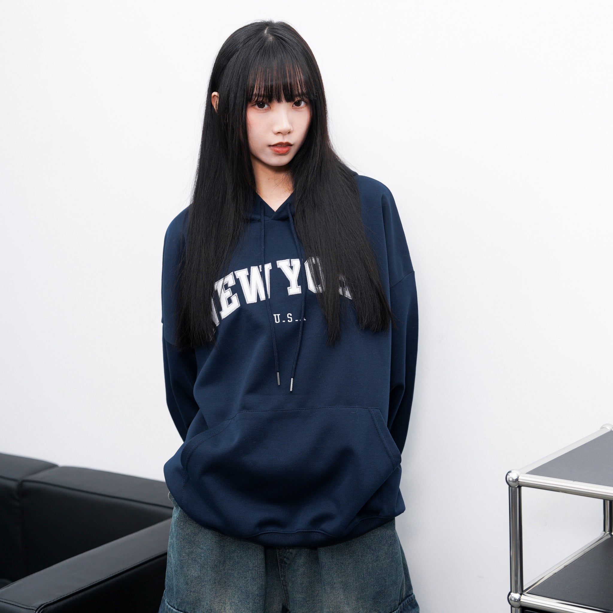[UNISEX] BEST! NEW YORK HOODIE/ 3色
