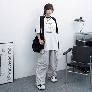 [UNISEX] Exxx.lxxx Oversize Tee/ 1色