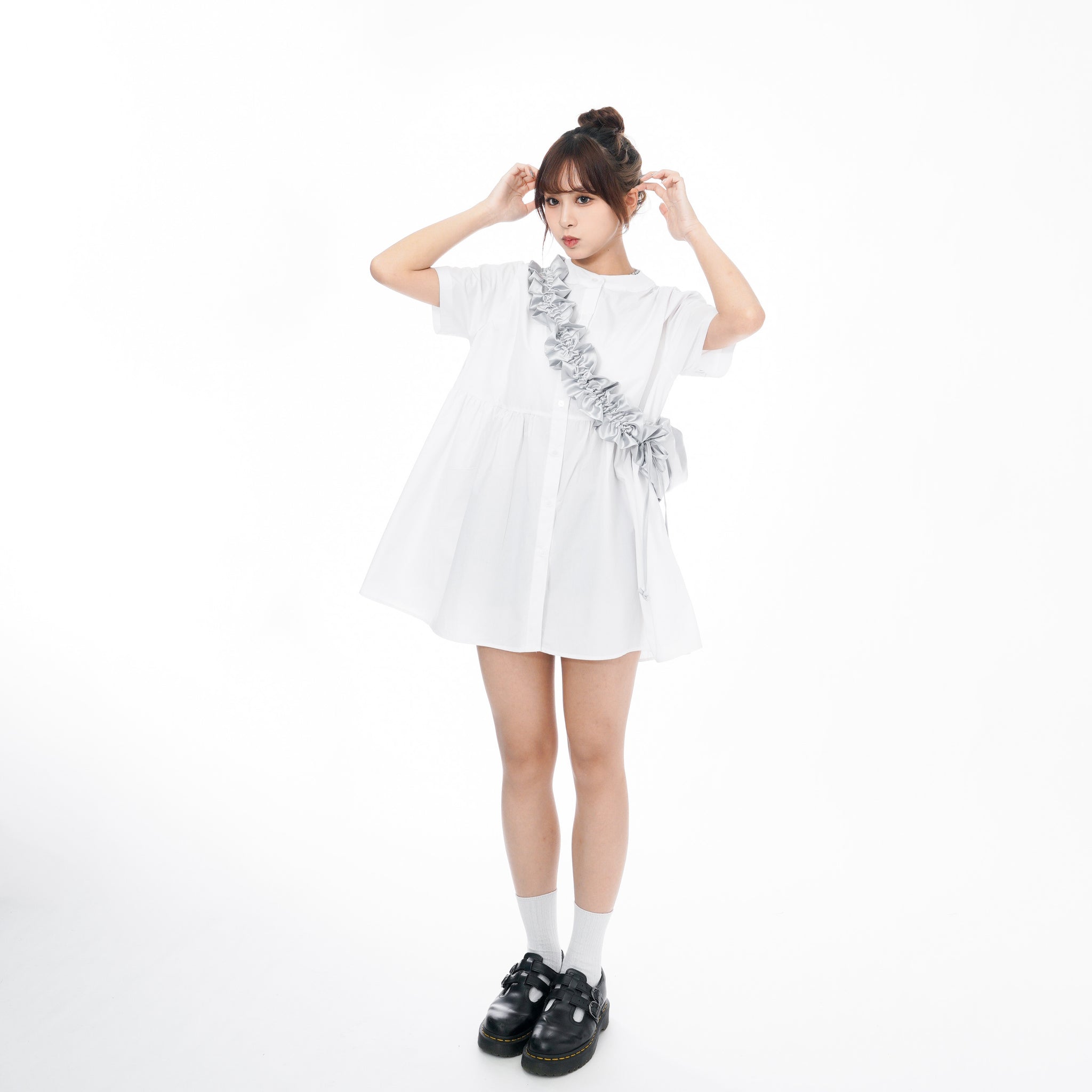[OPS] BLOUSE SHIRT DRESS/ 3色