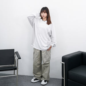 [UNISEX] TRACK LAYERED LONG SLEEVE TEE/ 2色