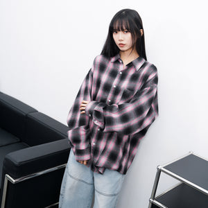 [UNISEX] CITY BOY CHECKERED SHIRT/ 2色