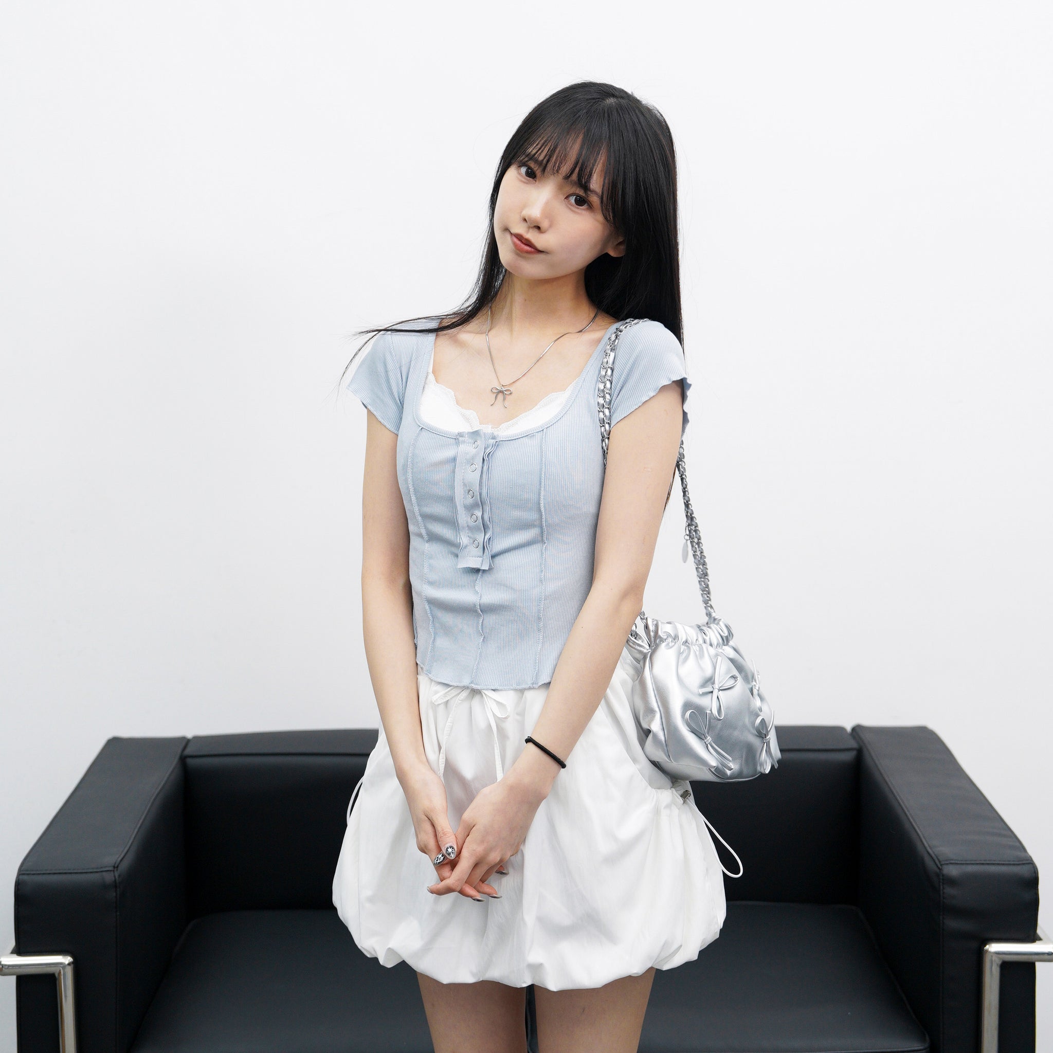[SET] ONHWA LAYERED TOP 高質LACE背心! / 1色