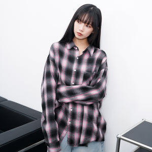 [UNISEX] CITY BOY CHECKERED SHIRT/ 2色