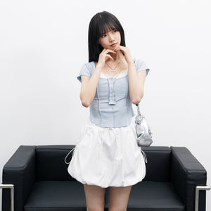 [SET] ONHWA LAYERED TOP 高質LACE背心! / 1色