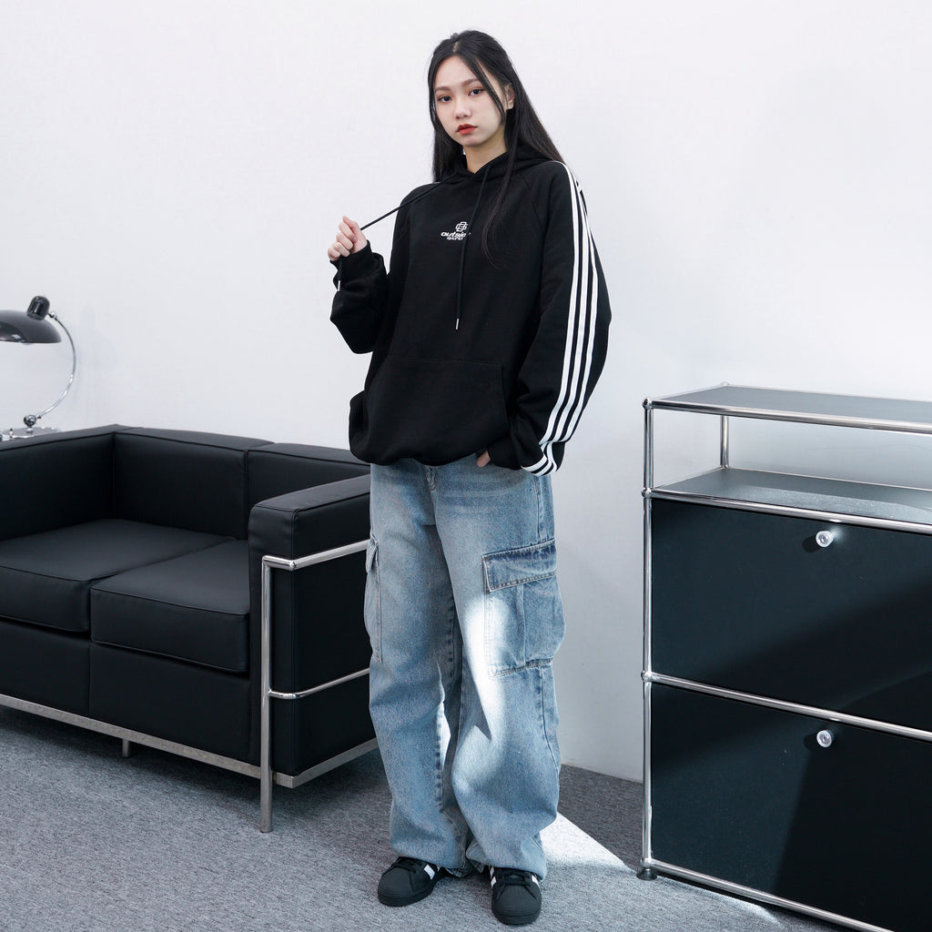 [UNISEX] Outside Sports Hoodie/ 2色