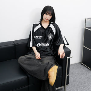 [UNISEX] 冰感透氣拼接SPECTRUM JERSEY TEE/ 3色