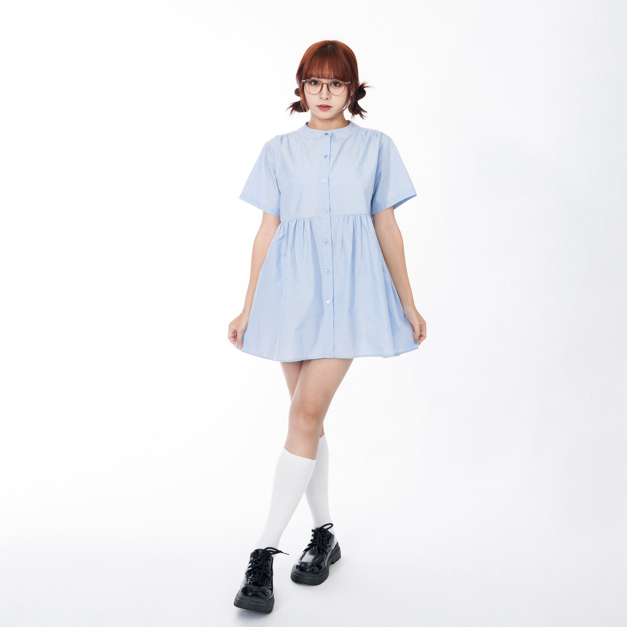 [OPS] BLOUSE SHIRT DRESS/ 3色