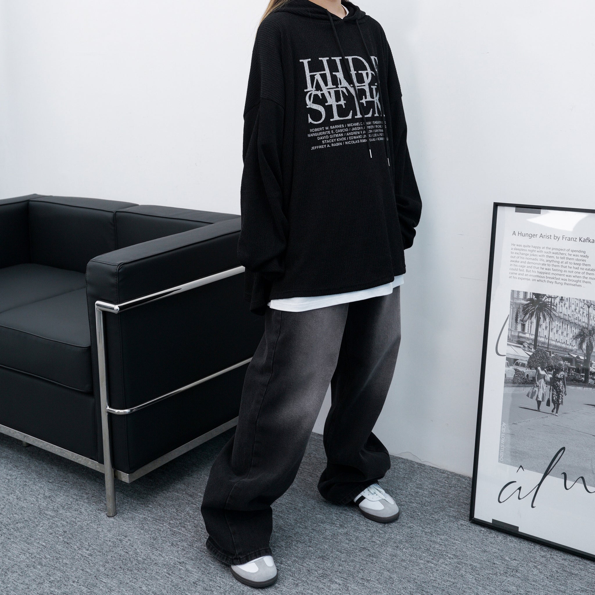 [XS-L] Retro Mood Washed Denim Pants/ 1色