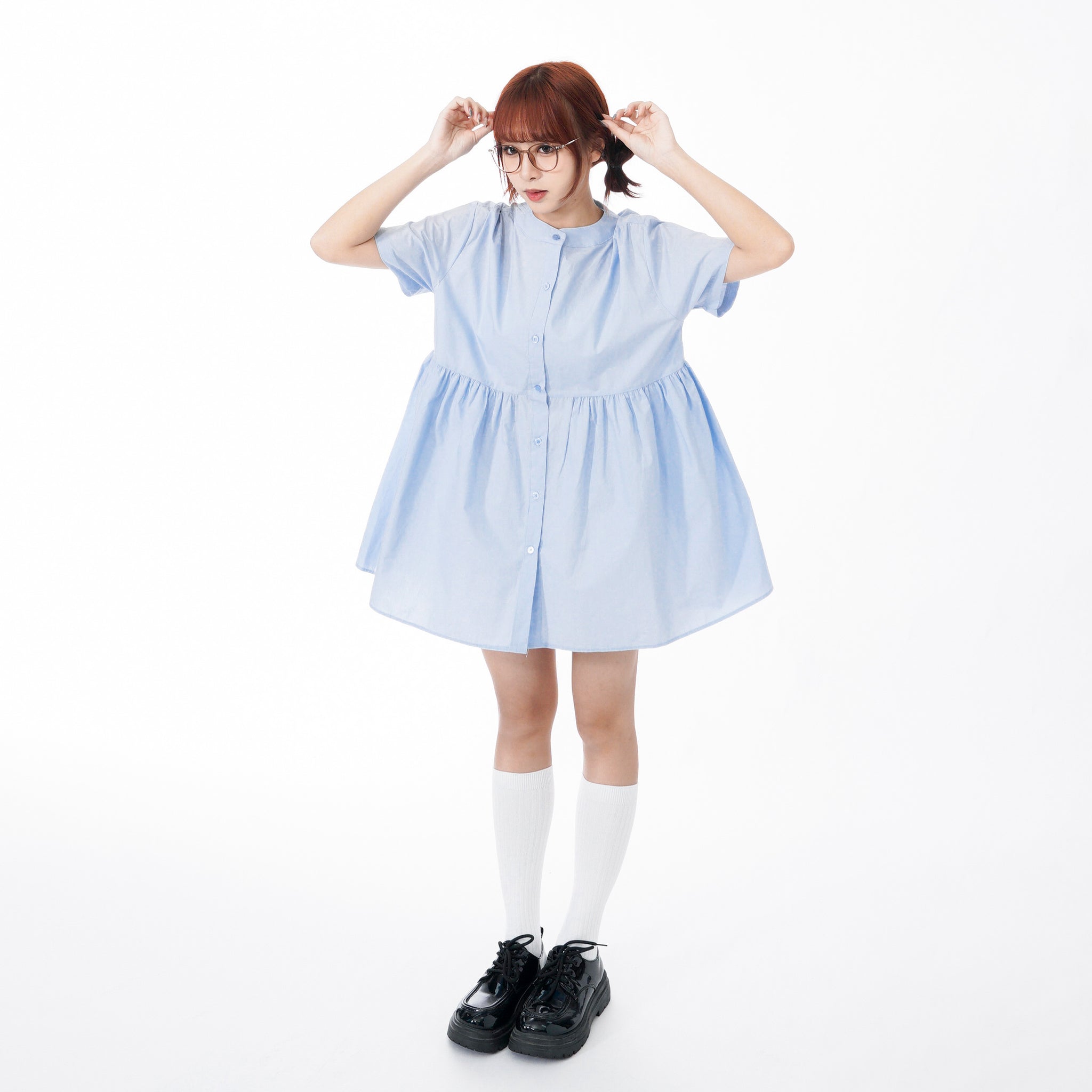 [OPS] BLOUSE SHIRT DRESS/ 3色